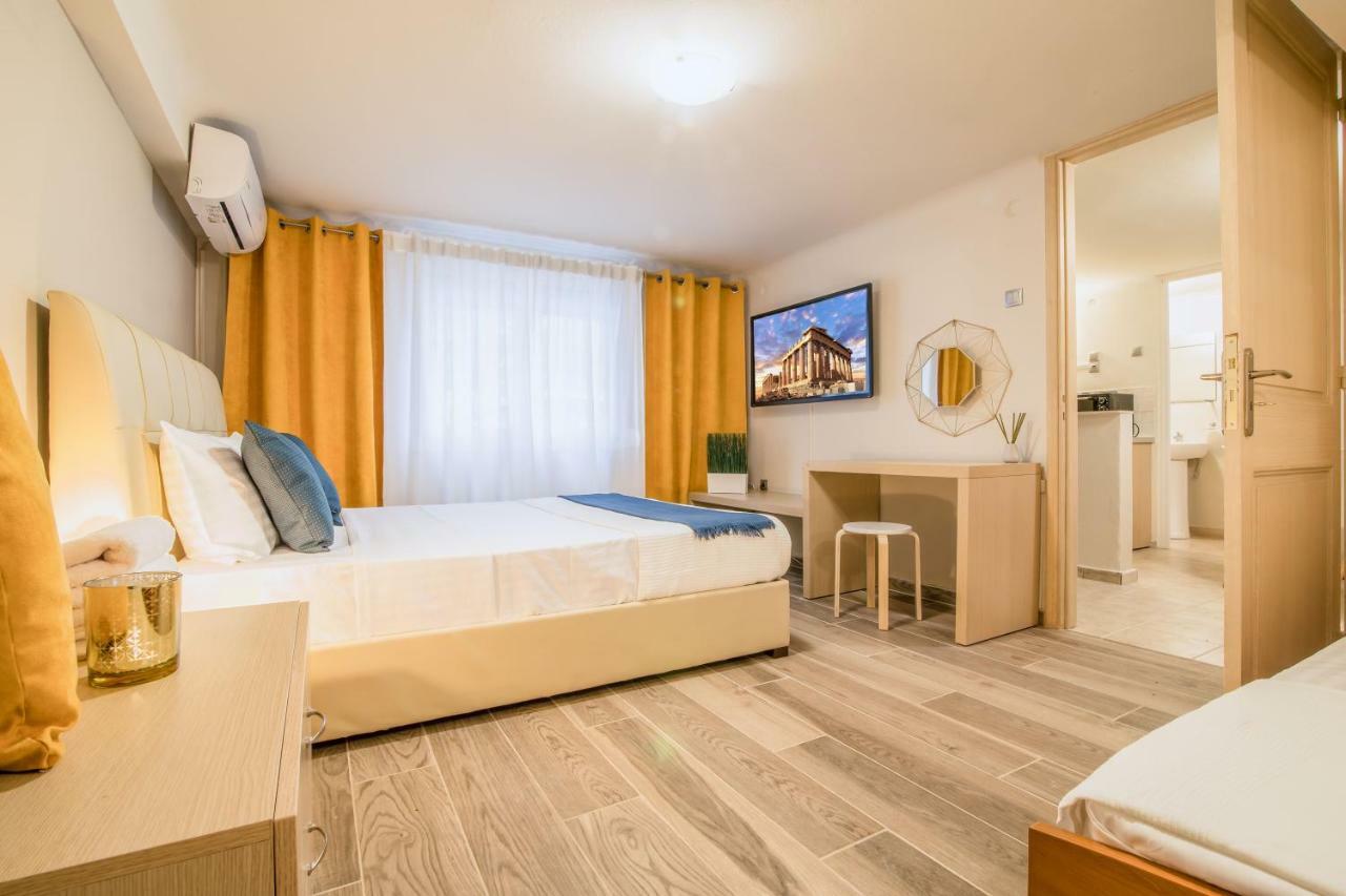 Cozy And Central Apartment Atena Exterior foto